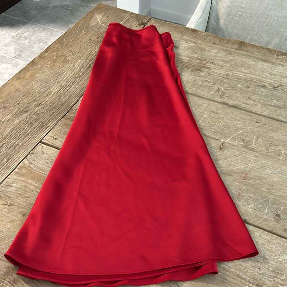 Red Antonio Melani skirt